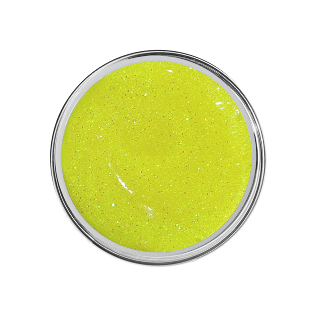 Brilliant Glitter gel 8ml, Glitter Yellow