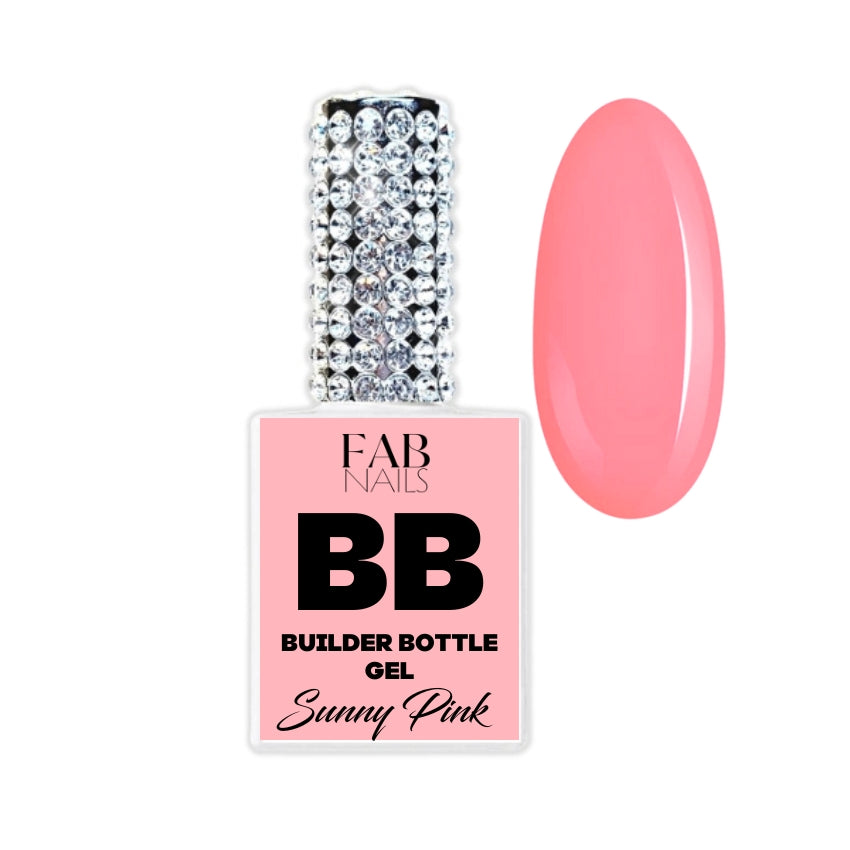 BB gel - Builder Bottle Gel, Sunny Pink